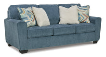Load image into Gallery viewer, Cashton Blue Sofa Bed Queen Sleeper - Ashley Furniture