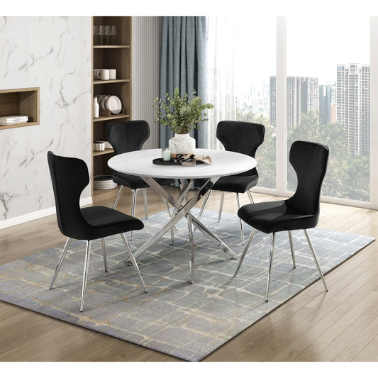 43" Round Modern Dining Table