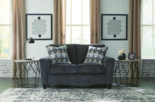 Load image into Gallery viewer, Abinger Dark Gray Loveseat - Ashley Furniture