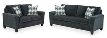 Load image into Gallery viewer, Abinger Dark Gray Loveseat - Ashley Furniture