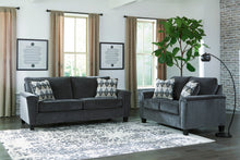 Load image into Gallery viewer, Abinger Dark Gray Loveseat - Ashley Furniture