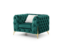 Load image into Gallery viewer, Moderno Seating Collection - Green Velvet
