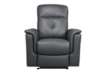 Load image into Gallery viewer, Bristow Collection - Power Glider Recliner - Dark Grey Leather