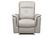 Load image into Gallery viewer, Bristow Collection - Power Glider Recliner - Silver Leather