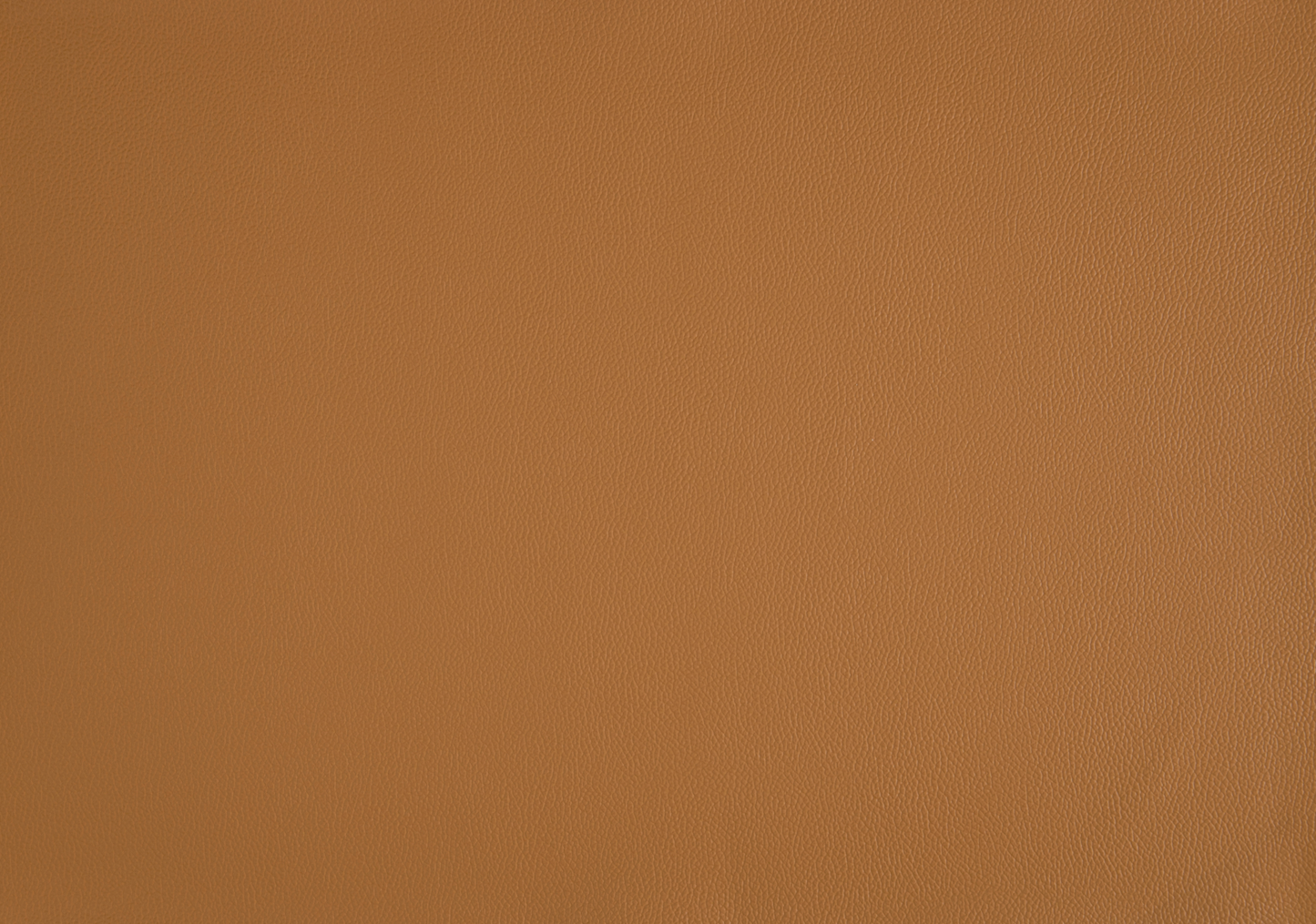 Accent Chair - Orange Top Grain Leather - Solid Wood Frame Walnut Finish