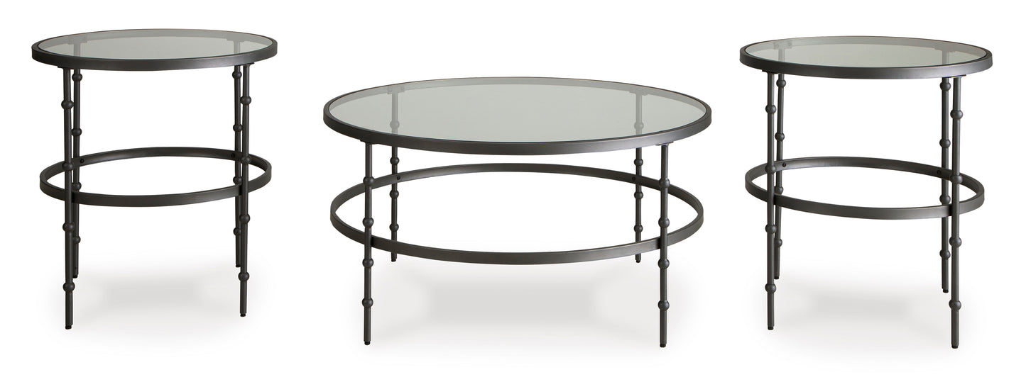 Kellyco Coffee Table 3 Piece Set - Ashley Furniture - T246-13