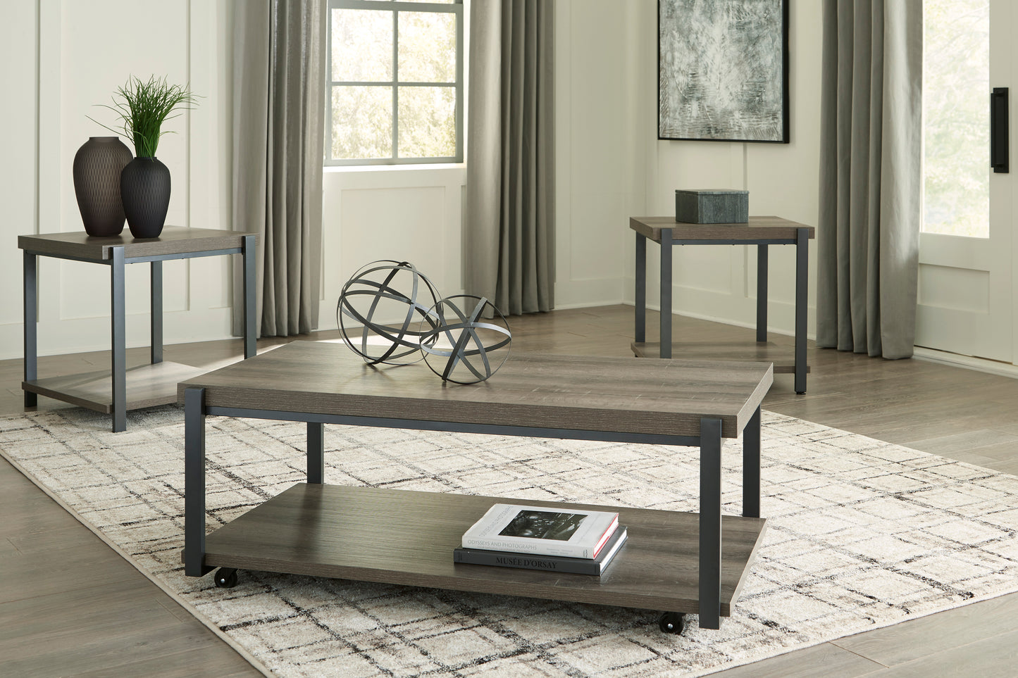 Wilmaden Coffee Table 3 Piece Set - Ashley Furniture - T393-13