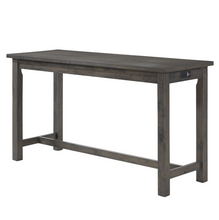 Load image into Gallery viewer, Alexandria - Gray - Counter Height Table With 3 Bar Stools - 4 Piece Set