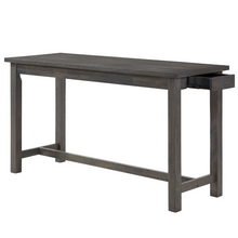 Load image into Gallery viewer, Alexandria - Gray - Counter Height Table With 3 Bar Stools - 4 Piece Set