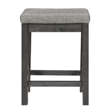 Load image into Gallery viewer, Alexandria - Gray - Counter Height Table With 3 Bar Stools - 4 Piece Set