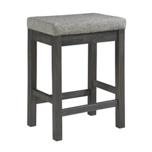 Load image into Gallery viewer, Alexandria - Gray - Counter Height Table With 3 Bar Stools - 4 Piece Set