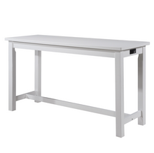 Load image into Gallery viewer, Alexandria - White - Counter Height Table With 3 Bar Stools - 4 Piece Set