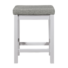 Load image into Gallery viewer, Alexandria - White - Counter Height Table With 3 Bar Stools - 4 Piece Set