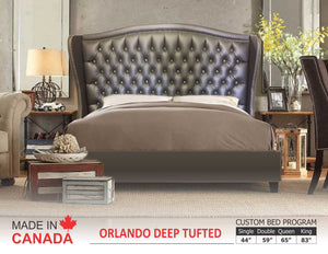 Orlando - Custom Upholstered Bed Collection - Made In Canada