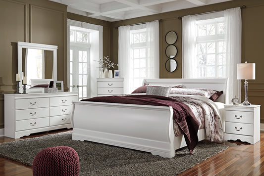 Anarasia - King Sleigh Bed - B129 - Signature Design by Ashley Furniture