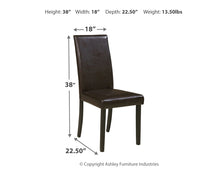Load image into Gallery viewer, Kimonte - 5 Piece Dining Table Set - D250 - Signature Design by Ashley Furniture