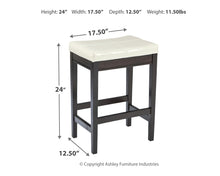Load image into Gallery viewer, Kimonte - 5 Piece Counter Height Dining Table Set - D250 - Ashley Furniture
