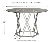 Load image into Gallery viewer, Madanere 5 Piece Round Dining Table Set - D275 - Ashley Furniture