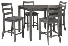 Load image into Gallery viewer, Bridson - 5 Piece Square Counter Height Table Set - D383 - Ashley Furniture