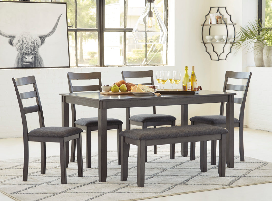 Bridson - 6 Piece Dining Table Set - D383 - Signature Design by Ashley Furniture