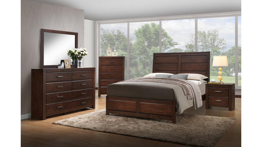Solid Wood Bedroom Queen Size 8 Piece Set