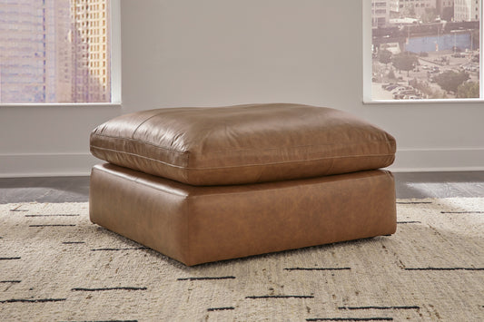 Emilia Cloud Collection - Caramel Oversized Accent Ottoman