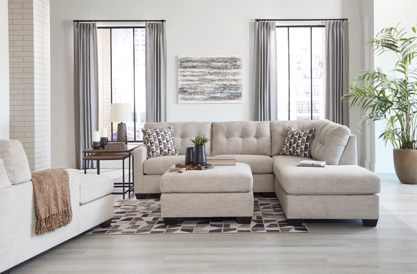 Mahoney Oversized Accent Ottoman