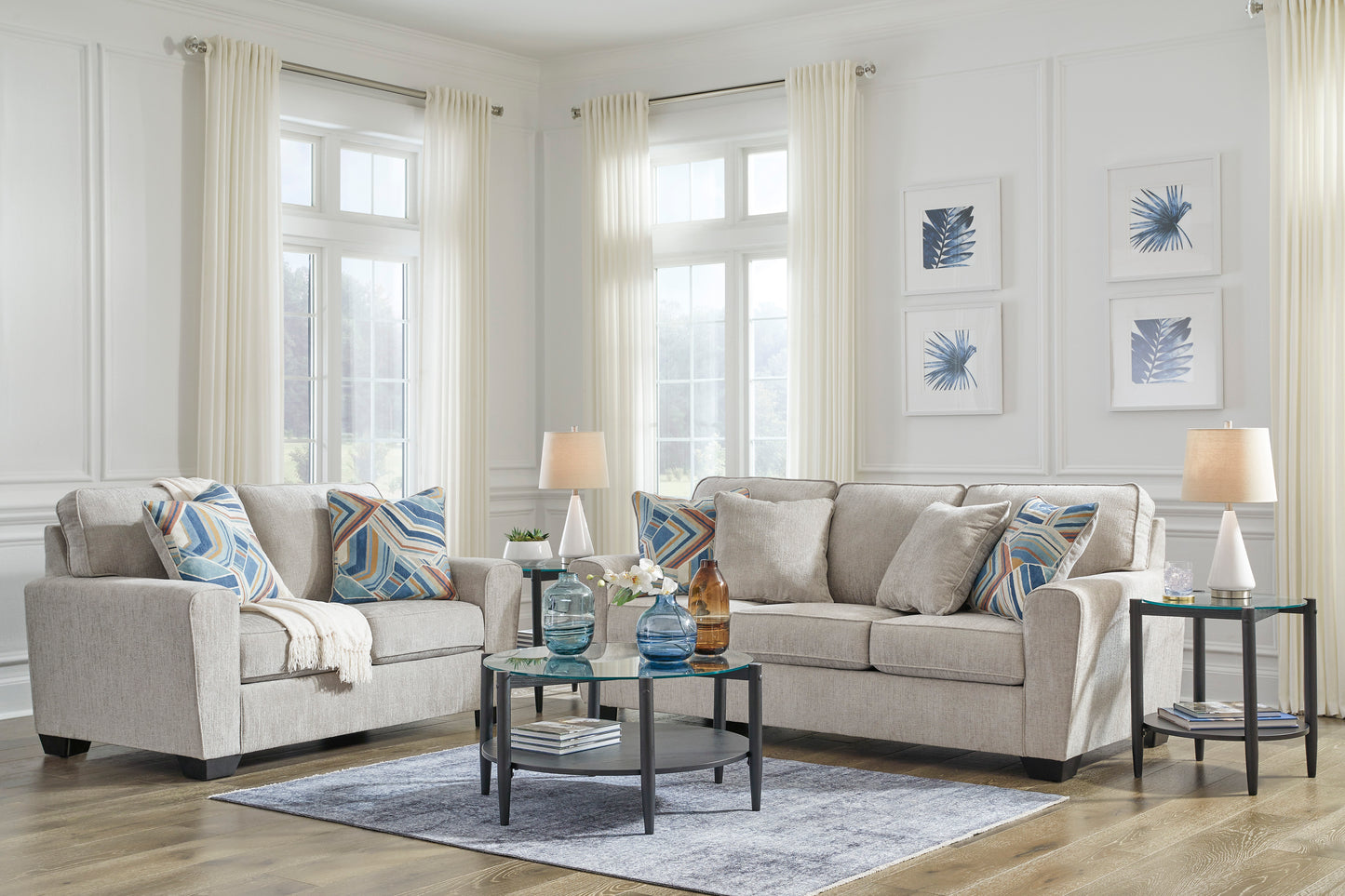 Cashton Light Gray Ice Sofa - Ashley Furniture