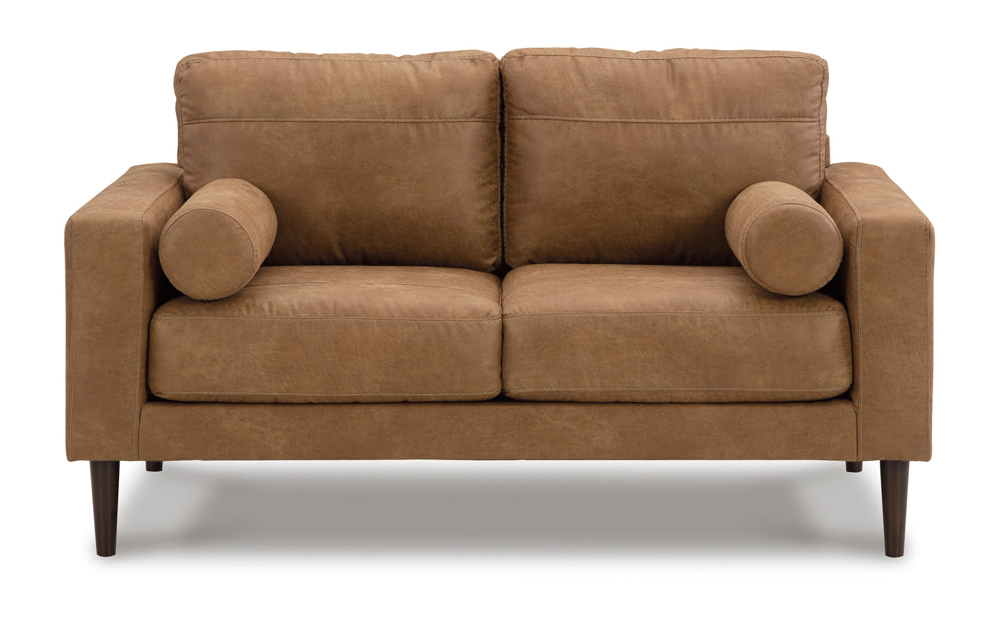 Telora Caramel Loveseat - Ashley Furniture