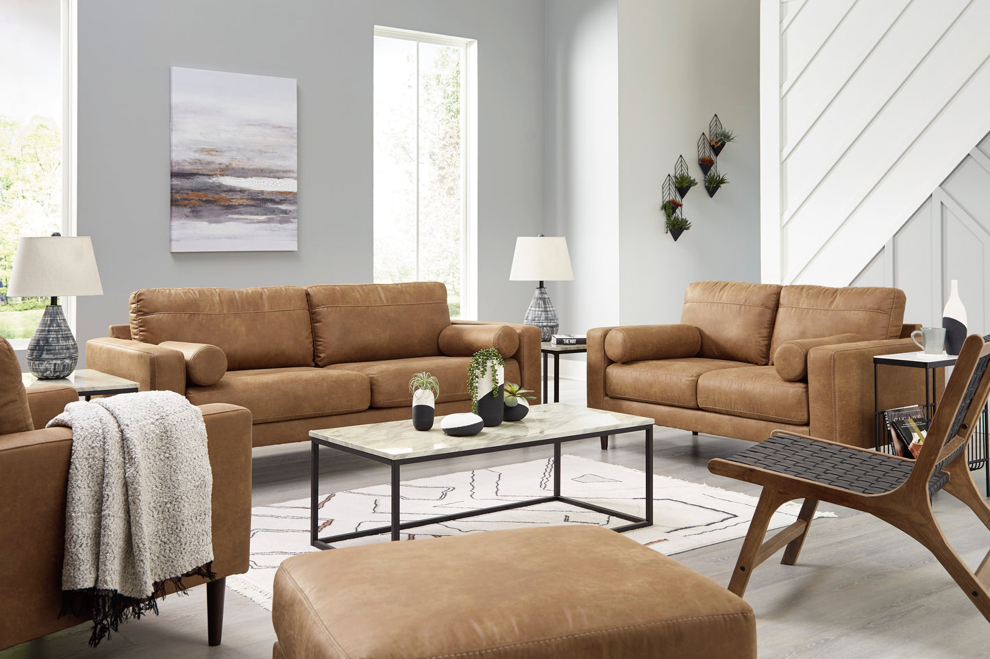 Telora Caramel Chair - Ashley Furniture