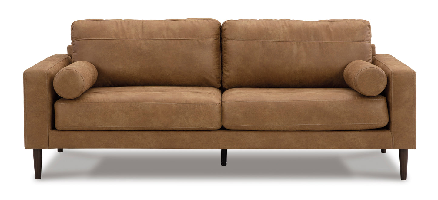 Telora Caramel Sofa - Ashley Furniture