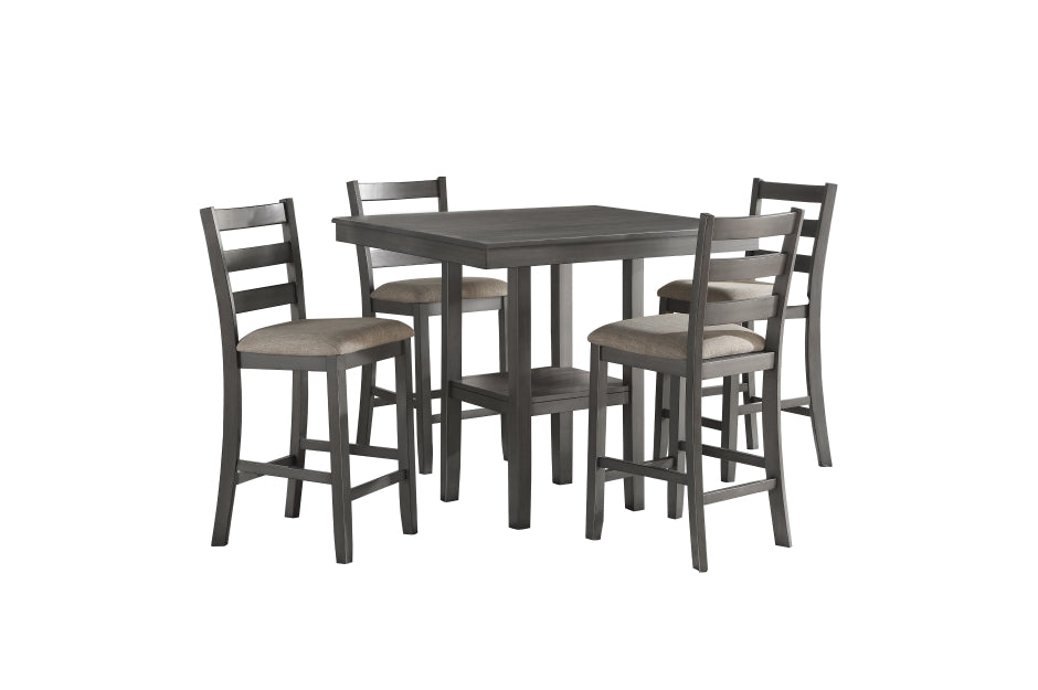 Sharon Dining Table and 4 Chairs - Counter Height