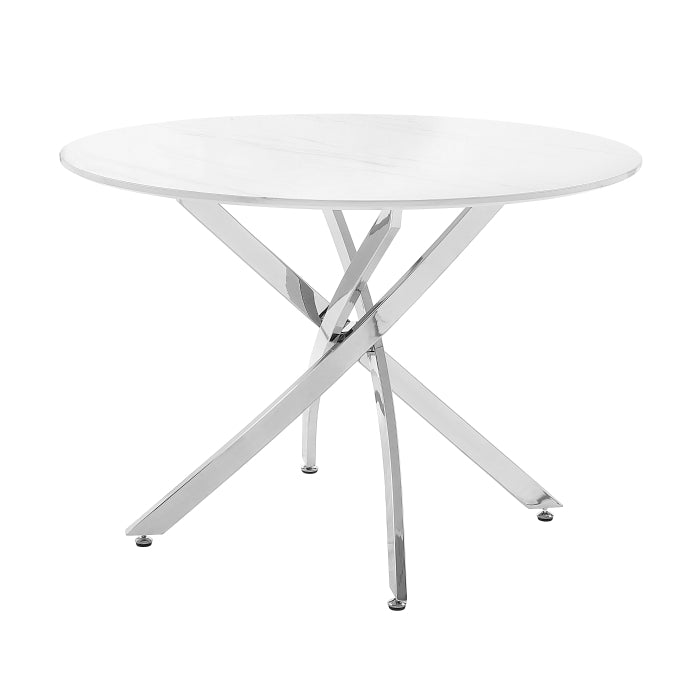 43" Round Modern Dining Table