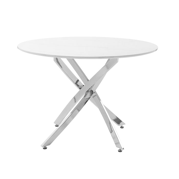 43" Round Modern Dining Table