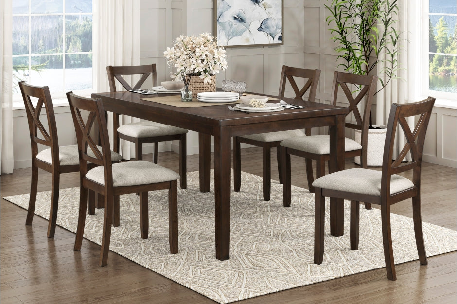 Challis Dining Table and 6 chairs