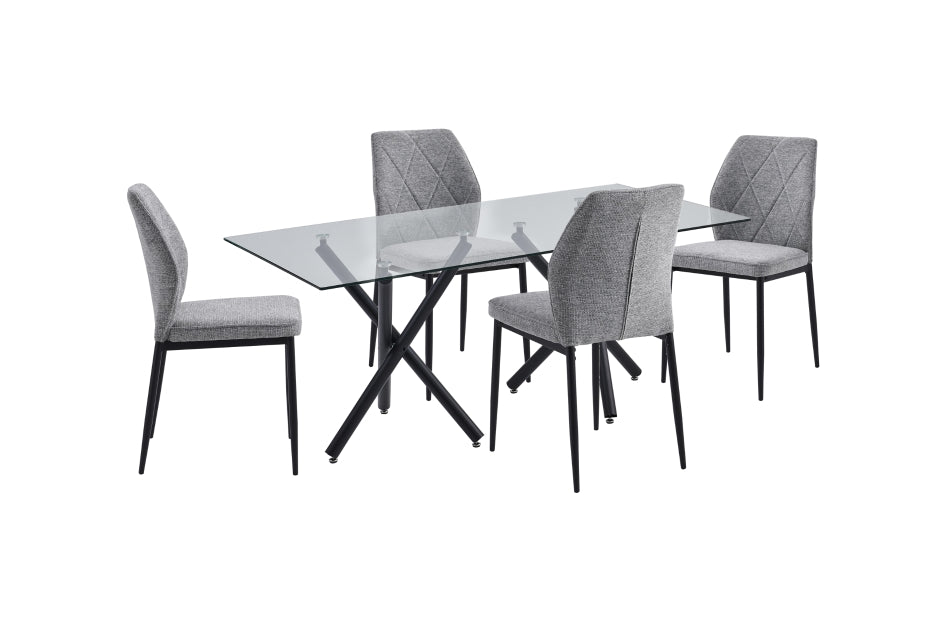Tania Dining Table and 4 chairs