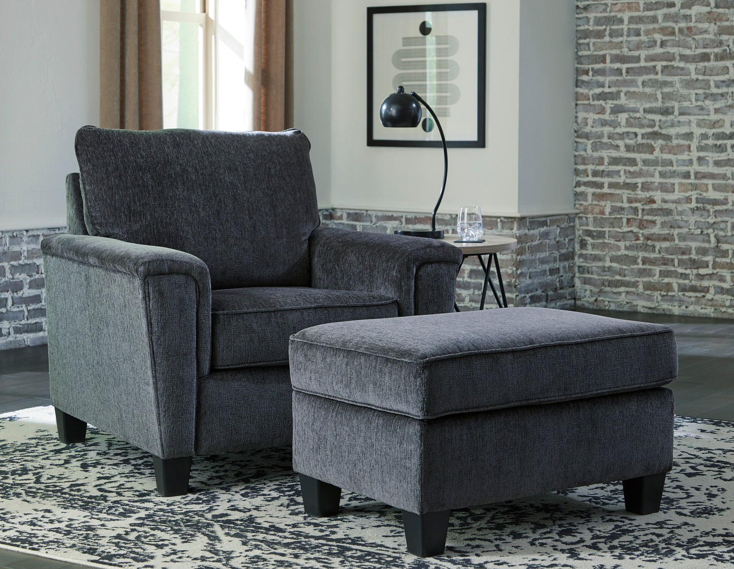 Abinger Dark Gray Chair - Ashley Furniture