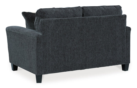 Abinger Dark Gray Loveseat - Ashley Furniture