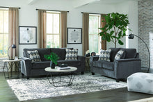Load image into Gallery viewer, Abinger Dark Gray Loveseat - Ashley Furniture
