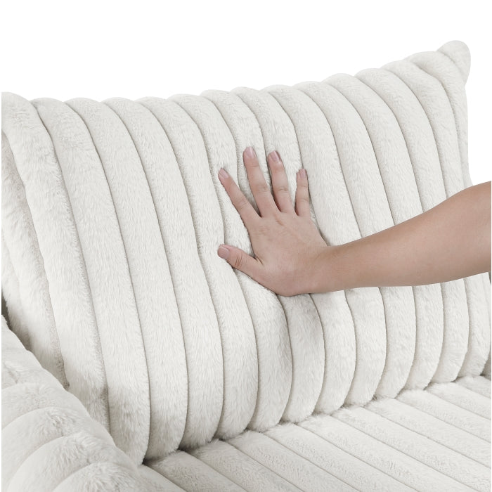 Oversized Chaise Lounge with USB charger