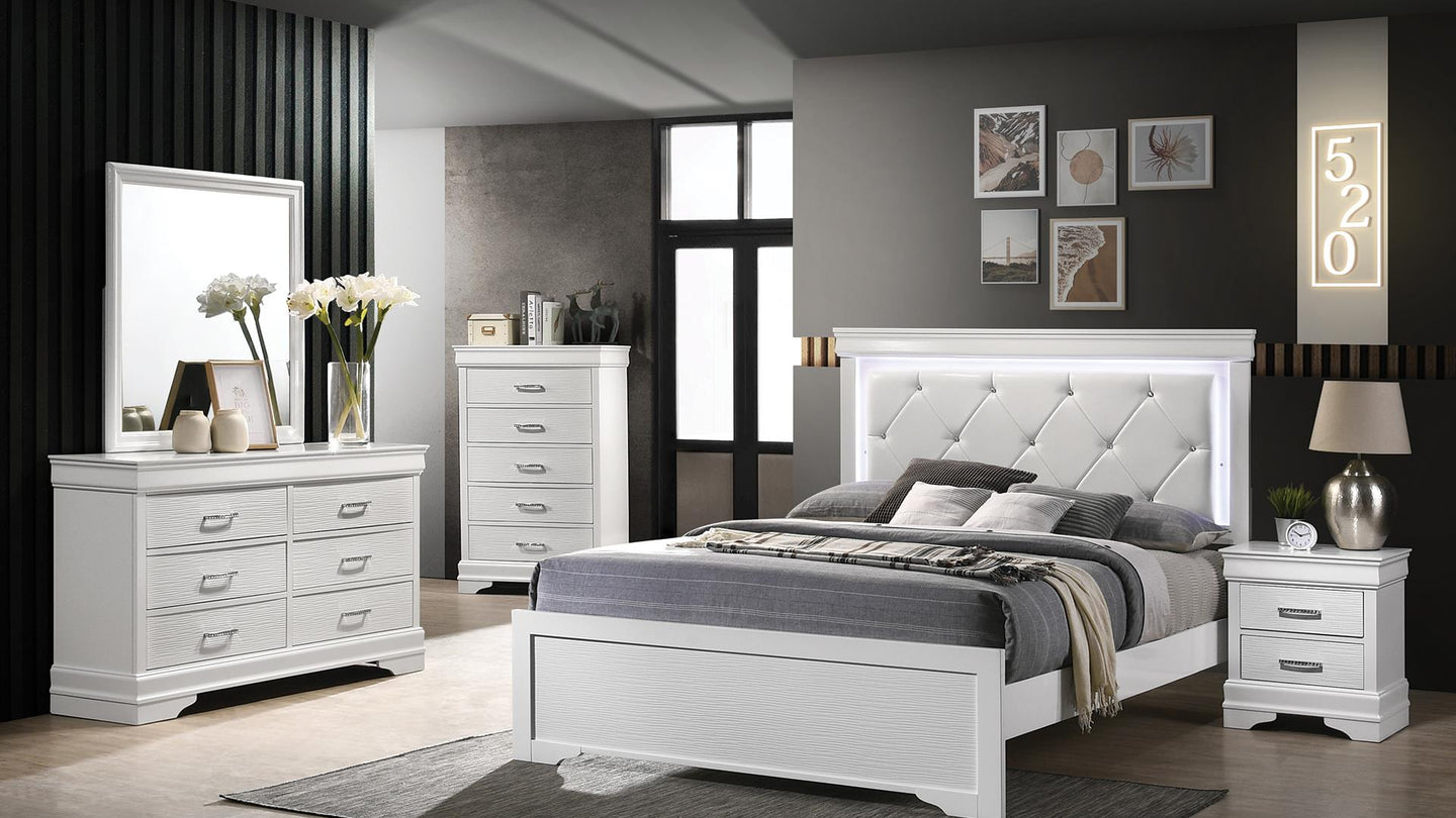 Brooklyn White Bedroom Set