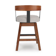 Load image into Gallery viewer, Ralene Upholstered Swivel Barstool (Set of 2)
