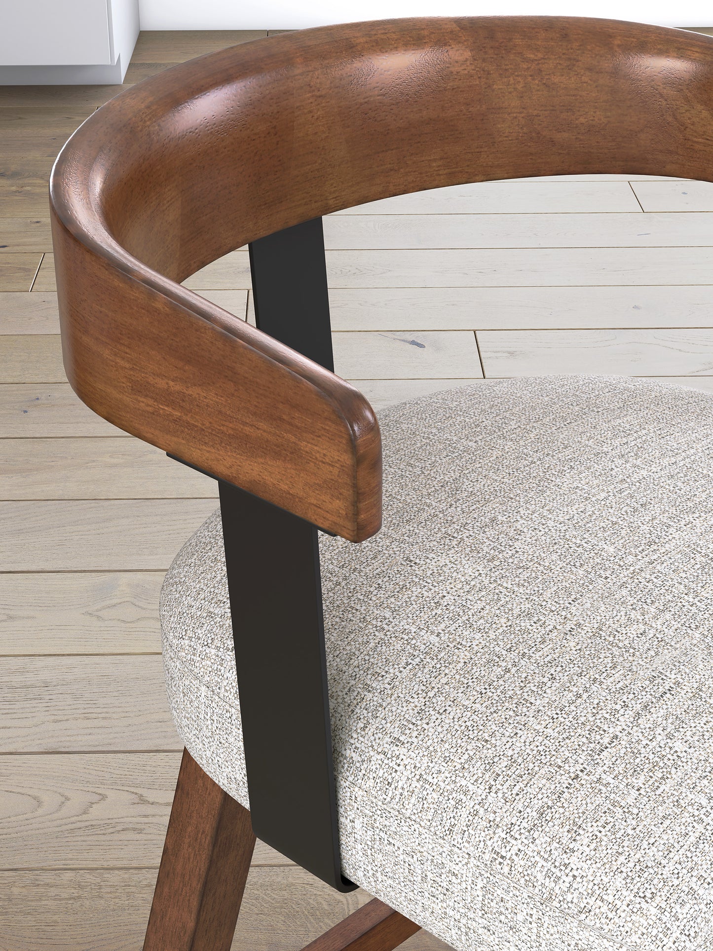 Ralene Upholstered Swivel Barstool (Set of 2)