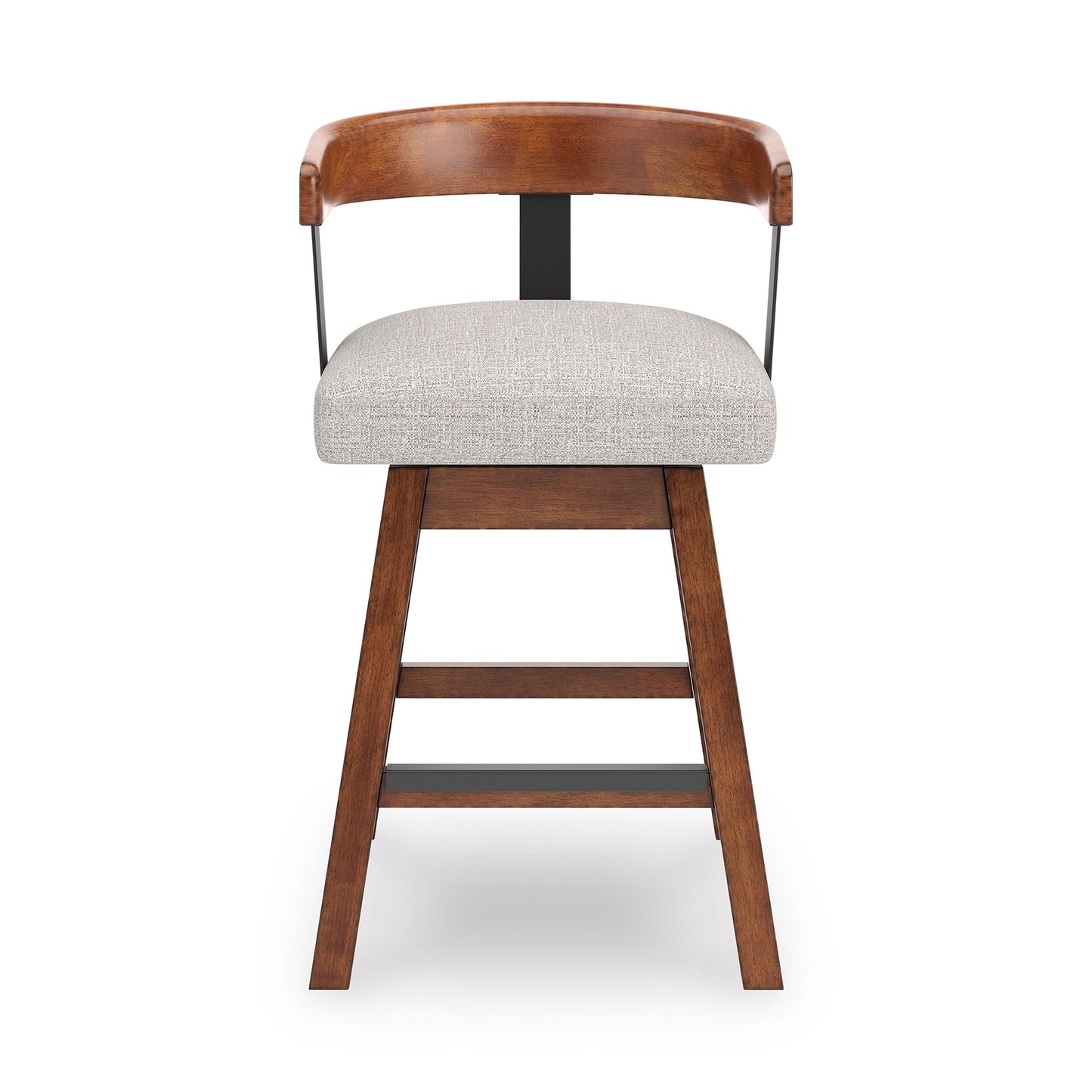Ralene Upholstered Swivel Barstool (Set of 2)