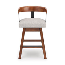 Load image into Gallery viewer, Ralene Upholstered Swivel Barstool (Set of 2)
