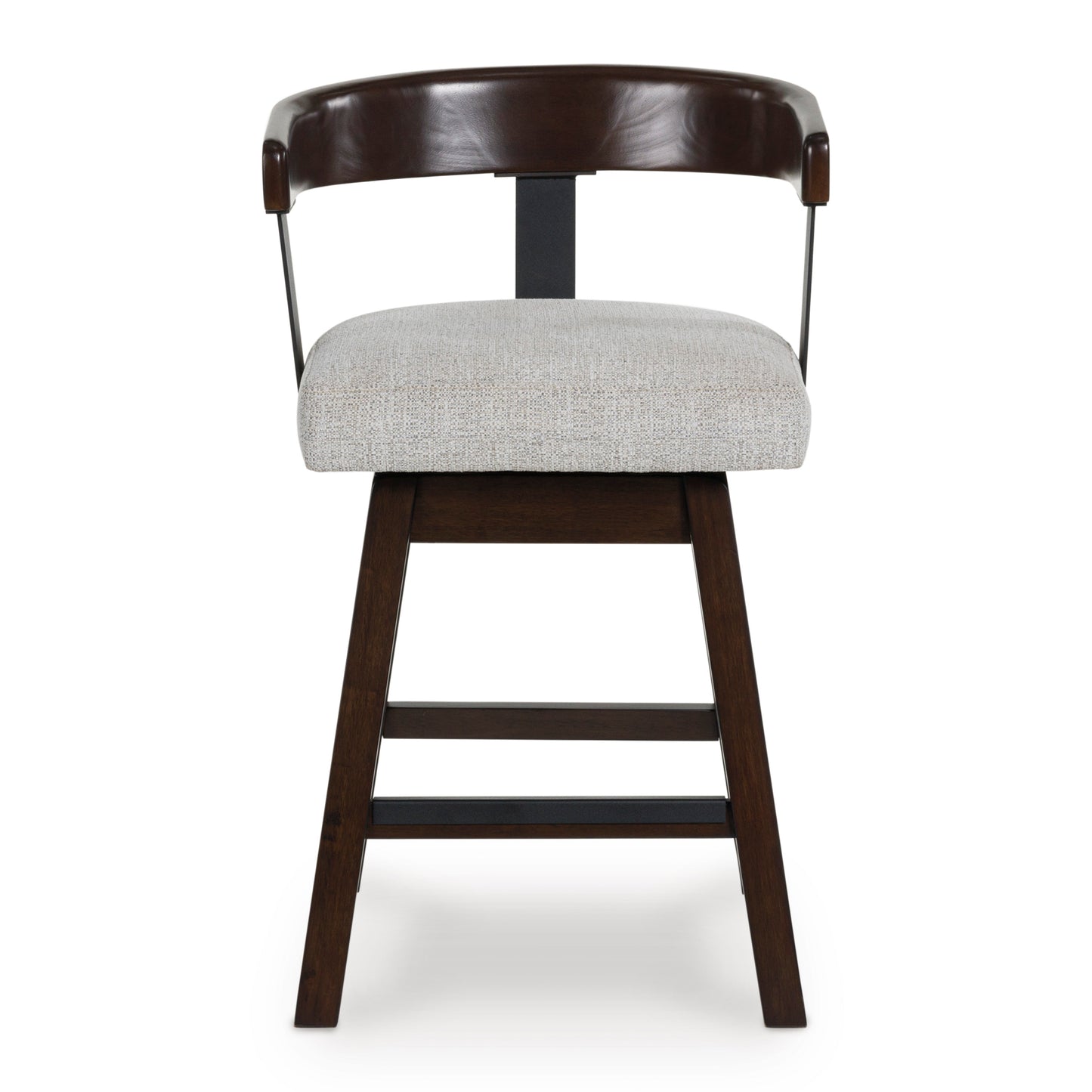 Haddigan Upholstered Swivel Barstool (Set of 2)