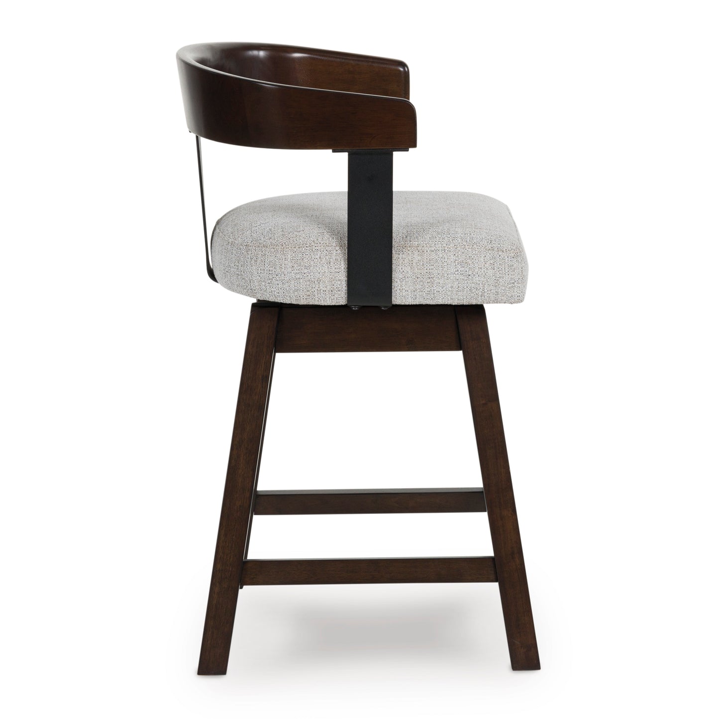 Haddigan Upholstered Swivel Barstool (Set of 2)