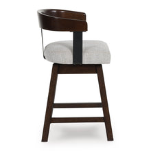 Load image into Gallery viewer, Haddigan Upholstered Swivel Barstool (Set of 2)
