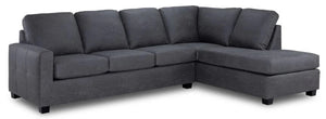 Grey Sectional - Made In Canada