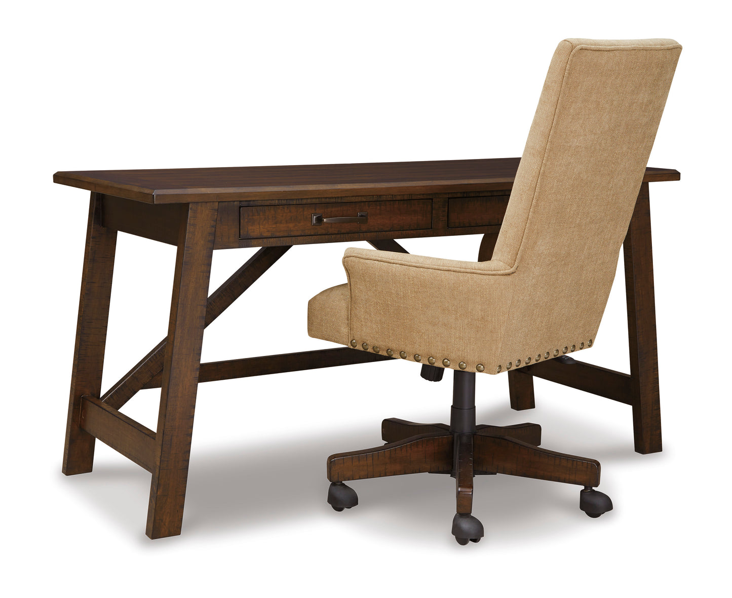 Baldridge Home Office Large Leg Desk - Ashley Furniture